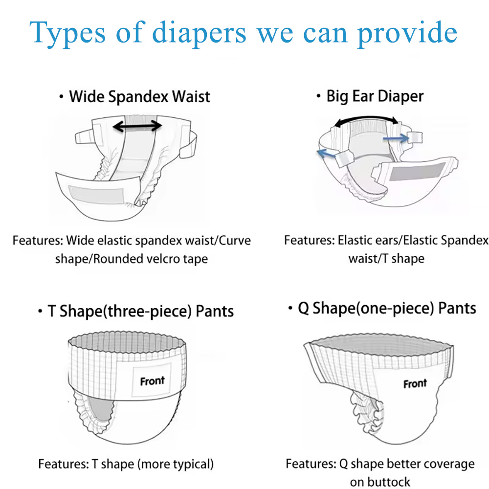 customization bibi diaper